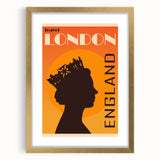 Retro London Travel Poster – Vintage Prints & Classic Retro Wall Art
