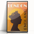 Retro London Travel Poster – Vintage Prints & Classic Retro Wall Art