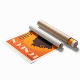 Retro London Travel Poster – Vintage Prints & Classic Retro Wall Art