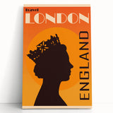 Retro London Travel Poster – Vintage Prints & Classic Retro Wall Art