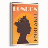 Retro London Travel Poster – Vintage Prints & Classic Retro Wall Art