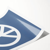 Peace Symbol – Minimalist Boys Room Wall Art for Kids