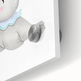 Circus Seal Nursery Wall Art - Nursery Canvas Prints