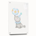 Circus Seal Nursery Wall Art - Nursery Canvas Prints