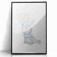 Circus Seal Nursery Wall Art - Nursery Canvas Prints