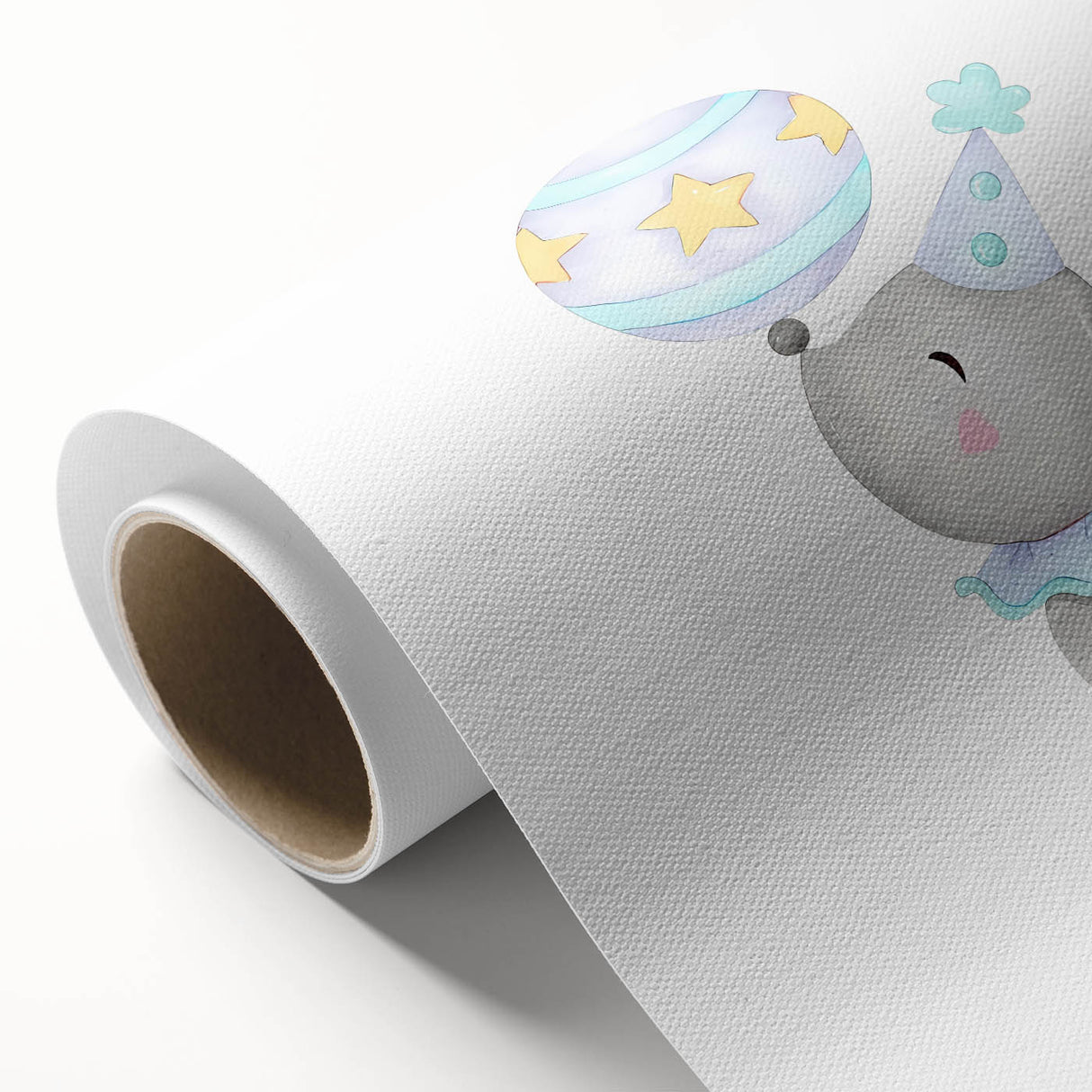 Circus Seal Nursery Wall Art - Nursery Canvas Prints