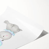 Circus Seal Nursery Wall Art - Nursery Canvas Prints