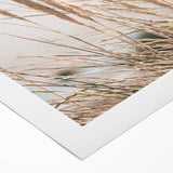 Art deco poster featuring a summer-themed design on rolled canvas, ideal for dining room wall art.