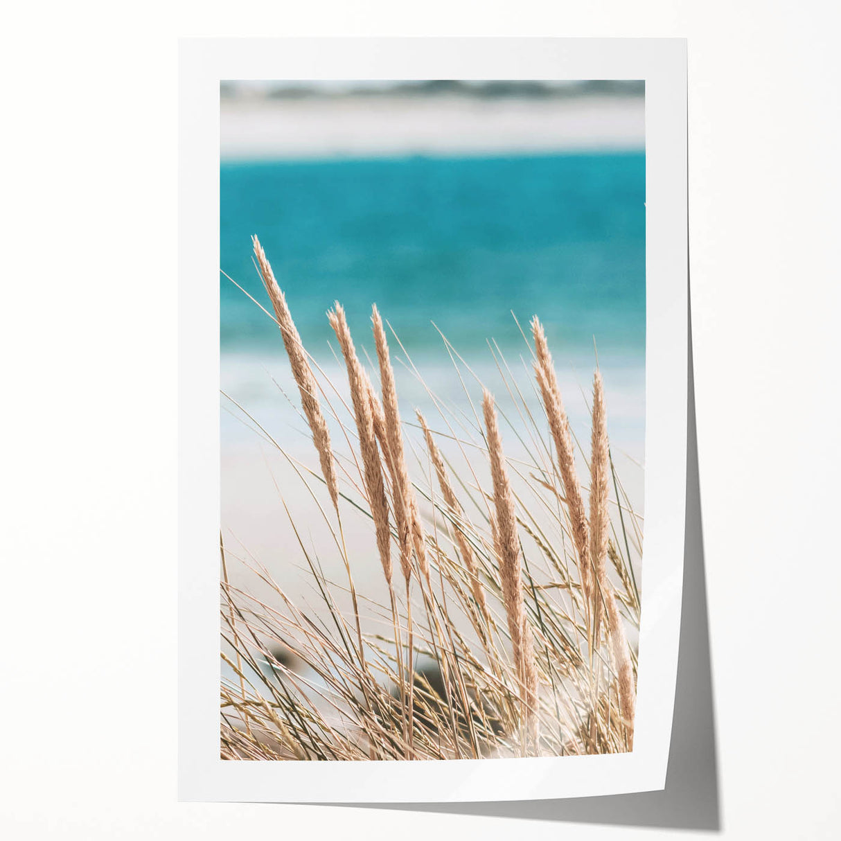 Extra large rolled canvas print featuring a floral design in vibrant summer hues, ideal for art wall dining room.