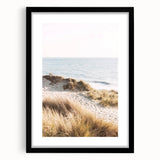 Extra large abstract art print featuring a colorful, textured design on a black framed canvas, ideal for living room decor.