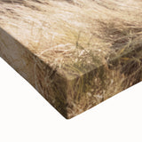 Large art of a black and white landscape painting on stretched canvas, ideal for bedroom wall decor.