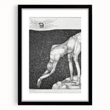 Modern Wall Art: The Monarchist - Thoughtful Surrealist Sketch