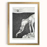 Modern Wall Art: The Monarchist - Thoughtful Surrealist Sketch