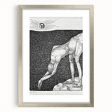 Modern Wall Art: The Monarchist - Thoughtful Surrealist Sketch