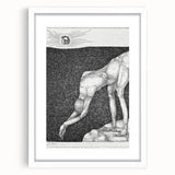 Modern Wall Art: The Monarchist - Thoughtful Surrealist Sketch