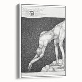 Modern Wall Art: The Monarchist - Thoughtful Surrealist Sketch