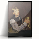 Impressionist Portrait - Manet’s ‘Young Boy Peeling a Pear’ Art