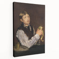 Impressionist Portrait - Manet’s ‘Young Boy Peeling a Pear’ Art