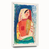Modern Wall Art: Woman (1938) - Vibrant Expressionist Portrait