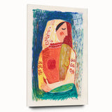 Modern Wall Art: Woman (1938) - Vibrant Expressionist Portrait