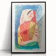 Modern Wall Art: Woman (1938) - Vibrant Expressionist Portrait