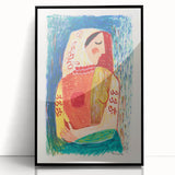 Modern Wall Art: Woman (1938) - Vibrant Expressionist Portrait
