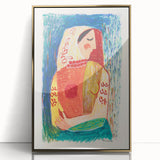 Modern Wall Art: Woman (1938) - Vibrant Expressionist Portrait