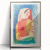 Modern Wall Art: Woman (1938) - Vibrant Expressionist Portrait