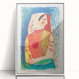 Modern Wall Art: Woman (1938) - Vibrant Expressionist Portrait