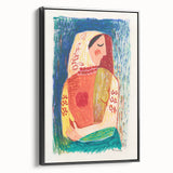 Modern Wall Art: Woman (1938) - Vibrant Expressionist Portrait