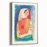 Modern Wall Art: Woman (1938) - Vibrant Expressionist Portrait