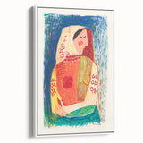 Modern Wall Art: Woman (1938) - Vibrant Expressionist Portrait