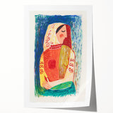 Modern Wall Art: Woman (1938) - Vibrant Expressionist Portrait