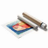 Modern Wall Art: Woman (1938) - Vibrant Expressionist Portrait