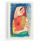 Modern Wall Art: Woman (1938) - Vibrant Expressionist Portrait