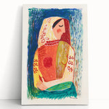 Modern Wall Art: Woman (1938) - Vibrant Expressionist Portrait