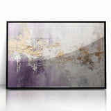 Framed acrylic wall art showcasing abstract strokes in black and white, designed to enhance modern decor. Ideal for living rooms or offices, adding elegance.