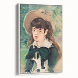 Impressionist Portrait - Manet’s ‘Young Girl on a Bench’ Wall Art