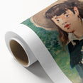 Impressionist Portrait - Manet’s ‘Young Girl on a Bench’ Wall Art