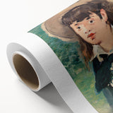 Impressionist Portrait - Manet’s ‘Young Girl on a Bench’ Wall Art