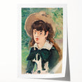 Impressionist Portrait - Manet’s ‘Young Girl on a Bench’ Wall Art
