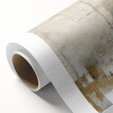 Abstract rolled canvas wall art displaying vibrant, multicolored strokes in an artistic design, ideal for modern home decor accents. Perfect for adding a pop of color to living spaces.