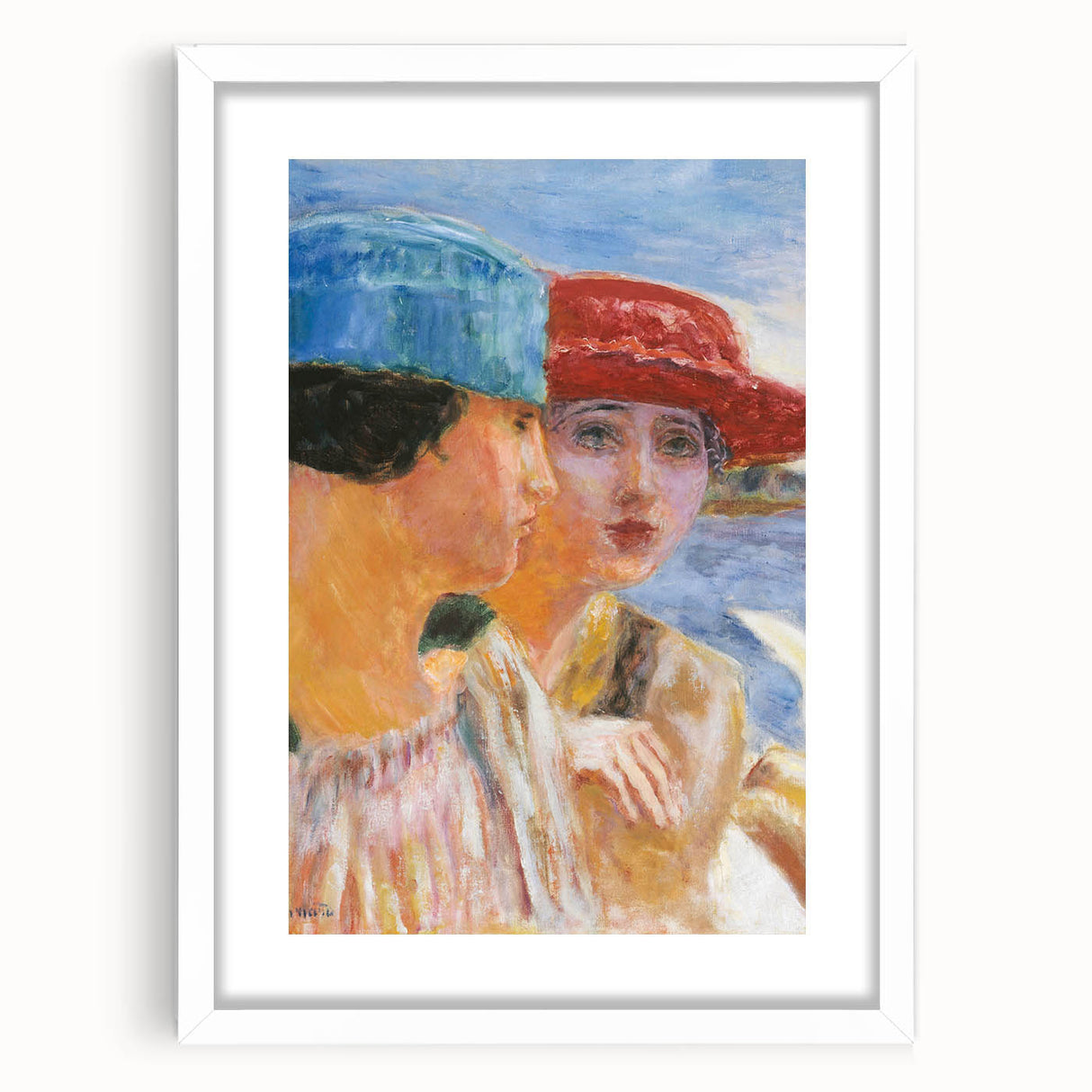 Impressionist Duo - Bonnard’s ‘Young Girls with Seagull’ Wall Art