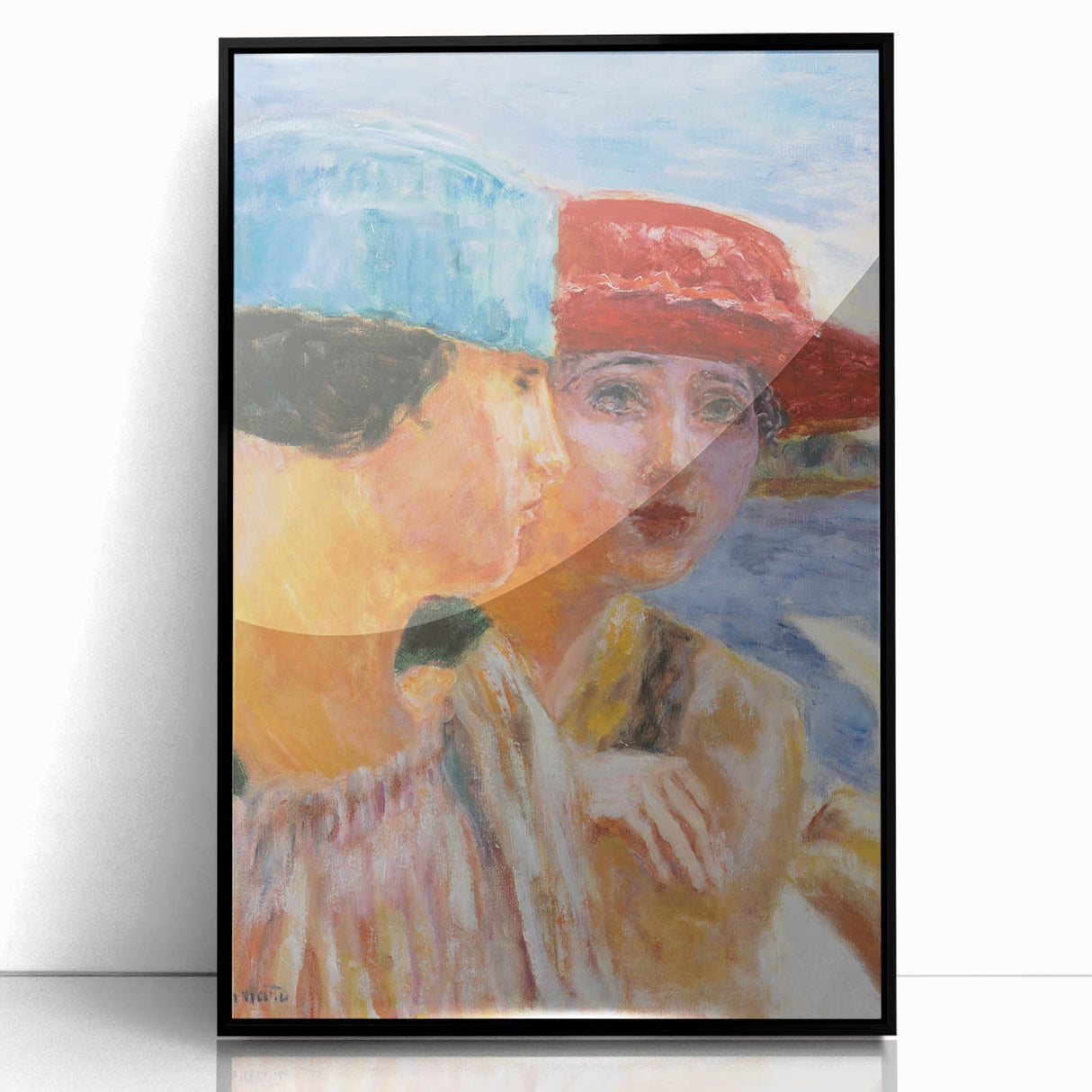 Impressionist Duo - Bonnard’s ‘Young Girls with Seagull’ Wall Art