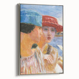 Impressionist Duo - Bonnard’s ‘Young Girls with Seagull’ Wall Art