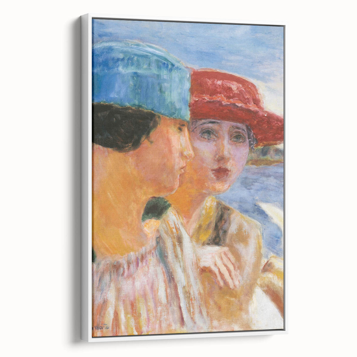 Impressionist Duo - Bonnard’s ‘Young Girls with Seagull’ Wall Art