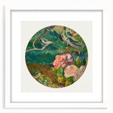 Modern Wall Art: Paul Gauguin's Vibrant Flowers and Bird