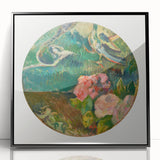 Modern Wall Art: Paul Gauguin's Vibrant Flowers and Bird