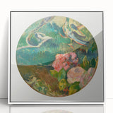 Modern Wall Art: Paul Gauguin's Vibrant Flowers and Bird