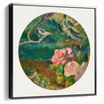 Modern Wall Art: Paul Gauguin's Vibrant Flowers and Bird